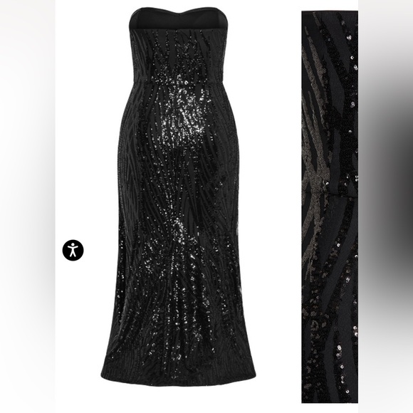 City Chic Luxe Dresses Monroe Maxi Dress NWT Size 18 - Picture 5 of 15